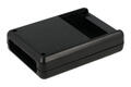Enclosure; handheld; for instruments; G909B; ABS; 105mm; 75mm; 26,4mm; black; with battery compartment; RoHS; Gainta; 1 front panel