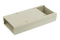 Enclosure; for instruments; handheld; G537G(BC)-1$; ABS; 140mm; 66,5mm; 28mm; light gray; with battery compartment; RoHS; Gainta; 1 front panel $=22,9mm