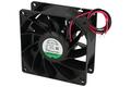 Fan; PMD2409PMB1-A(2).GN; 92x92x38mm; ball bearing; 24V; DC; 12,2W; 207m3/h; 57,6dB; 510mA; 4900RPM; 2 wires; Sunon; RoHS; 300mm