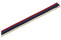 Wire; flat; TLWY; 4x0,35mm2; 0,35mm2; multicolor; PVC; -30...+70°C; 150V; 50m reel; Technokabel; RoHS