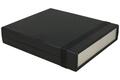 Enclosure; multipurpose; HM1598BBBK; ABS; 154mm; 179mm; 36mm; IP54; black; with aluminium panel; Hammond; RoHS