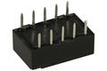 Relay; bistable; AZ850P2-12V; 12V; DC; DPDT; two coils; 0,5A; 125V AC; 1A; 30V DC; PCB trough hole; for socket; Zettler; RoHS