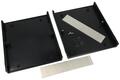 Enclosure; multipurpose; HM1598BBBK; ABS; 154mm; 179mm; 36mm; IP54; black; with aluminium panel; Hammond; RoHS