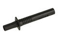 Test probe; 20.211.2; black; 4mm; pluggable (two 4mm banana sockets); 20A; 1000V; 106mm; with fuse; safe; nickel plated brass; PA; Amass; RoHS