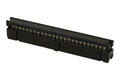 Socket; IDC; FC50/IDC50; 50 ways; 2x25; straight; 2,54mm; selectively gold-plated; for flat cable; crimped; Connfly; RoHS