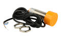 Czujnik; indukcyjny; LM40-2020C; SCR; NO/NC; 20mm; 90÷250V; AC; 300mA; cylindryczny metalowy; fi 40x70mm; 70mm; wysunięty; z przewodem 2mb; Greegoo; RoHS