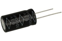 Kondensator; elektrolityczny; 1000uF; 63V; fi 16x32mm; 7,5mm; przewlekany (THT); luzem; RoHS