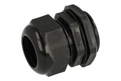 Cable gland; PG29; nylon; IP68; black; PG29; 13÷24mm; 37,0mm; with PG type thread; Howo; RoHS; UL94-V0