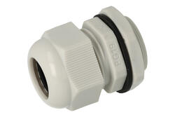 Dławnica; PG19; nylon; IP68; jasnoszary; PG19; 8÷15mm; 24,4mm; z gwintem PG; Howo; RoHS