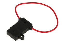 Fuse socket; BPTG709; UNI 19mm; leads; 20A