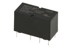 Relay; electromagnetic miniature; AZ822-2C-24DSE; 24V; DC; DPDT; 0,5A; 120V AC; 1A; 24V DC; PCB trough hole; Zettler; RoHS