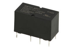 Relay; electromagnetic miniature; AZ822-2C-12DSE; 12V; DC; DPDT; 0,5A; 120V AC; 1A; 24V DC; PCB trough hole; Zettler; RoHS