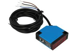 Czujnik; fotoelektryczny; G50-3B4PC; PNP; NO/NC; refleksyjny (z lustrem); 4m; 10÷30V; DC; 200mA; prostopadłościenny; 18x50mm; z przewodem 2mb; YUMO; RoHS