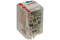 Relay; electromagnetic industrial; R15-2013-23-1024 WTLD; 24V; DC; 3PDT; 10A; for socket; Relpol; RoHS