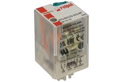 Relay; electromagnetic industrial; R15-2013-23-1012 WT; 12V; DC; 3PDT; 10A; for socket; Relpol; RoHS