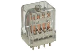 Relay; electromagnetic industrial; R15-1014-23-1110; 110V; DC; 4PDT; 10A; for socket; Relpol; RoHS