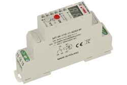 Relay; time; instalation; MT-W-17S-11-9240 M; 12÷240V; AC; DC; multi function; SPDT; 10A; 250V AC; 24V DC; 10A; DIN rail type; Relpol; RoHS