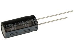 Capacitor; Low Impedance; electrolytic; EEUFR1C152B; 1500uF; 16V; FR-A; diam.10x20mm; 5mm; through-hole (THT); bulk; Panasonic; RoHS