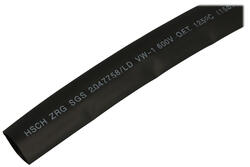 Heat shrinkable tube; LH150; 15mm; 7,5mm; black; 2:1; 90°C