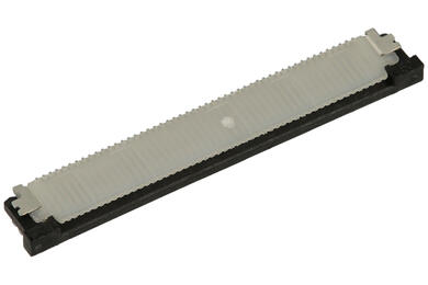 Connector; signal; ZIF50PIN; 50 ways; for flat cable; angled 90°; screwless; 0,05÷0,22mm2; 0,5A; 50V