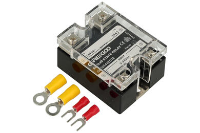 Relay; SSR; single phase; GD2544ZD3E; 3÷32V; DC; 25A; 44÷440V; AC; zero crossing; triac output; panel mounted; SPST NO; Greegoo; RoHS