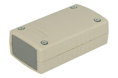Enclosure; for instruments; G434; ABS; 90mm; 50mm; 32mm; IP54; light gray; dark gray ABS ends; Gainta; RoHS