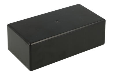 Enclosure; multipurpose; G1022B; ABS; 130mm; 68mm; 44mm; black; Gainta; RoHS