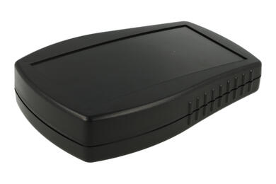 Enclosure; for instruments; handheld; G503B(BC); ABS; 170mm; 112mm; 35mm; black; with battery compartment; RoHS; Gainta