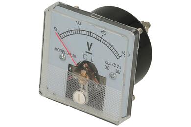 Multimeter; W30V; 0÷30V DC; analog; voltmeter