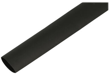 Rurka termokurczliwa; ZAK; 15,8mm; 7,9mm; czarny; 2:1