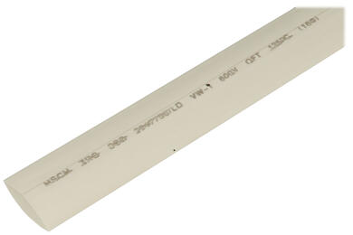 Heat shrinkable tube; LH160; 16mm; 8mm; white; 2:1; 90°C