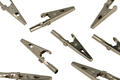 Crocodile clip; 27.716; uninsulated; 51,3mm; pluggable (4mm banana socket); 10A; nickel plated steel; Amass; RoHS; 8.117