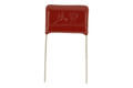 Capacitor; polyester; MKT; 1uF; 400V DC/220V AC; MPEM; MPEM-1U/400; 10%; 20,5mm; bulk; -55...+105°C; SR Passives; RoHS