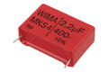 Capacitor; polyester; MKT; 2,2uF; 400V; MKS4; MKS4G042206B00KSSD; 10%; 11x21x31,5mm; 27,5mm; bulk; -55...+125°C; Wima; RoHS