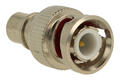 Plug; BNC; WZBNC; for cable; RG59 75 Ohm; crimped; straight; silver; white