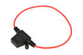 Fuse socket; GBS-19; UNI 19mm; leads; 15A; RoHS