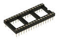 Socket; pecision DIP; PDIP32p; 2,54mm; wide 0,6" (15,24mm); 32 ways; 2x16; through hole; tinned; 4,5mm; RoHS
