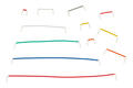 Terminal blocks, jumpers  set'; for circuit board solderless; ZLDPS140; 140pcs.