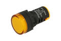 Kontrolka; FL1P-22NA- 1_AYXX024V; 22mm; podświetlenie LED 24V; żółty; śrubowe; czarny; IP67; 38mm; FILN; RoHS