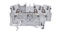 Connector; DIN rail mounted; 2001-1301; light gray; spring; 0,2÷2,5mm2; 15A; 600V; 1 way; Wago; RoHS