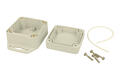 Enclosure; multipurpose; ZP60.60.40UJH TM ABS; ABS; 61,1mm; 61,3mm; 40,1mm; IP65; light gray; Kradex; RoHS