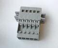 Connector; pluggable; 769-605; 5 ways; R=5,00mm; 40,3mm; 32A; 500V; for cable; straight; for all wire types; spring; 0,08÷4mm2; light gray; Wago; RoHS