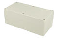 Enclosure; multipurpose; ZP200.100.75JH TM ABS; ABS; 100mm; 200mm; 75mm; IP65; light gray; with brass bushing; hermetic; Kradex; RoHS