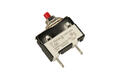 Over current breaker; bimetallic; 91 2A 250V; 2A; 250V AC; 1 way; screwed; 2.8mm connector