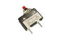 Over current breaker; bimetallic; 91 1A 250V; 1A; 250V AC; 1 way; screwed; 2.8mm connector