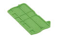 End cover; for DIN rail terminal blocks; DP4C-GN; grey; Dinkle; RoHS