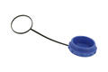 Cap; SP2910 CAP; SP29; screwed with SP2910; screwed; nylon66; blue & black; IP68; Weipu; RoHS