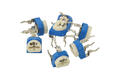 Set of potentiometers; mounting; horizontal; single turn; RM-065; 500ohm; linear; 5%; through-hole (THT); carbon film; RM065; RoHS