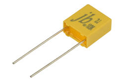 Capacitor; polyester; MKT; 10nF; 630V; MKT; MPEB-10N7.5/630; 10%; 5x10x11mm; 7,5mm; bulk; -40...+85°C; SR Passives; RoHS