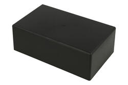 Enclosure; multipurpose; G1037BA; ABS; 189mm; 113mm; 63,9mm; black; aluminum lid; Gainta; RoHS